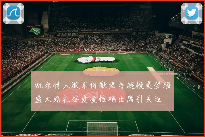 凯尔特人股东何猷君与超模奚梦瑶盛大婚礼谷爱凌惊艳出席引关注